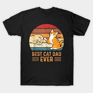 Best Cat Dad Ever 1G T-Shirt